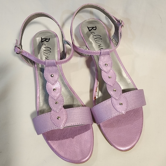 Bellini Lively Wedge Sandal Size 8, Lilac - Picture 3 of 6